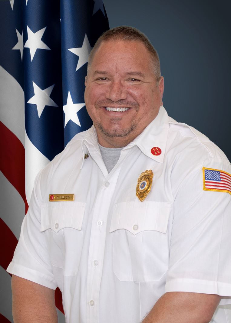 Division Chief of Fire Prevention / Fire Marshal Tim Anson