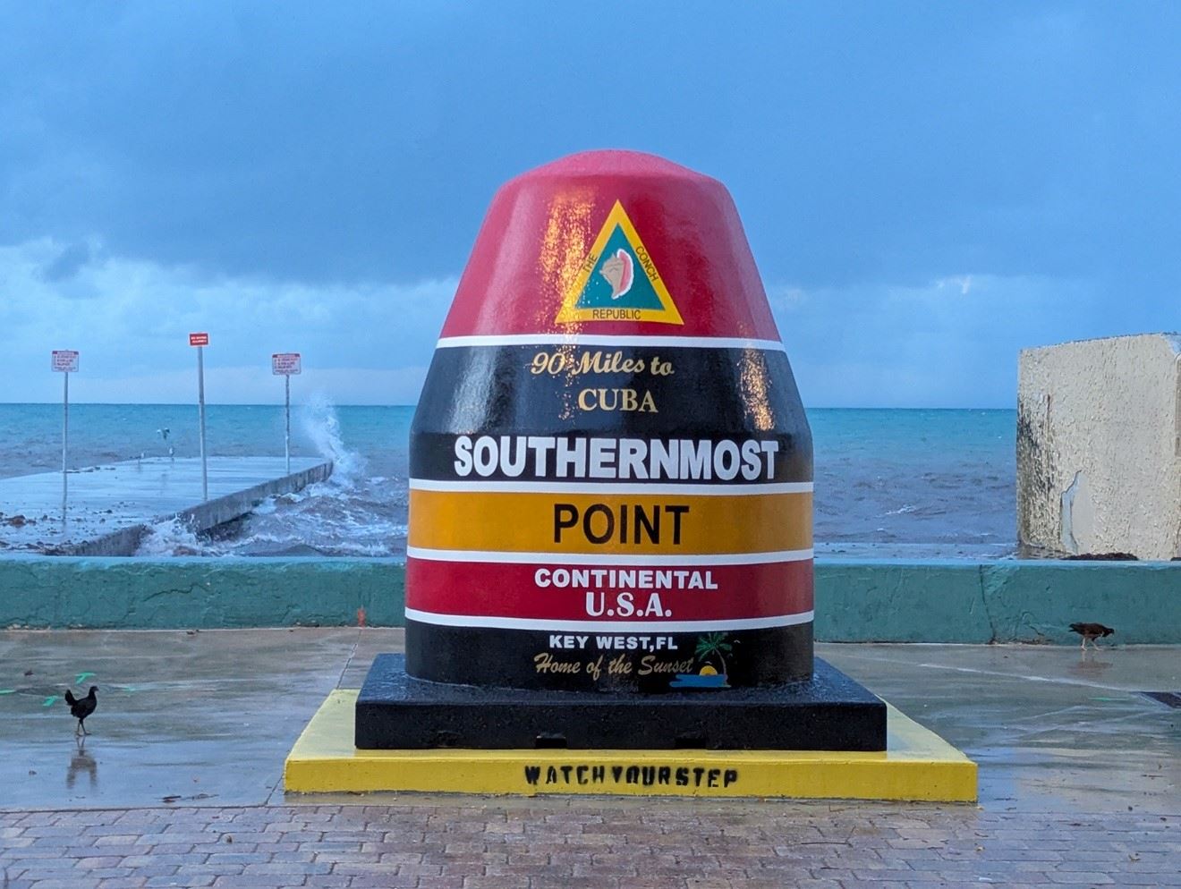 Temporary Southernmost Buoy