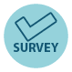 survey Button inverse