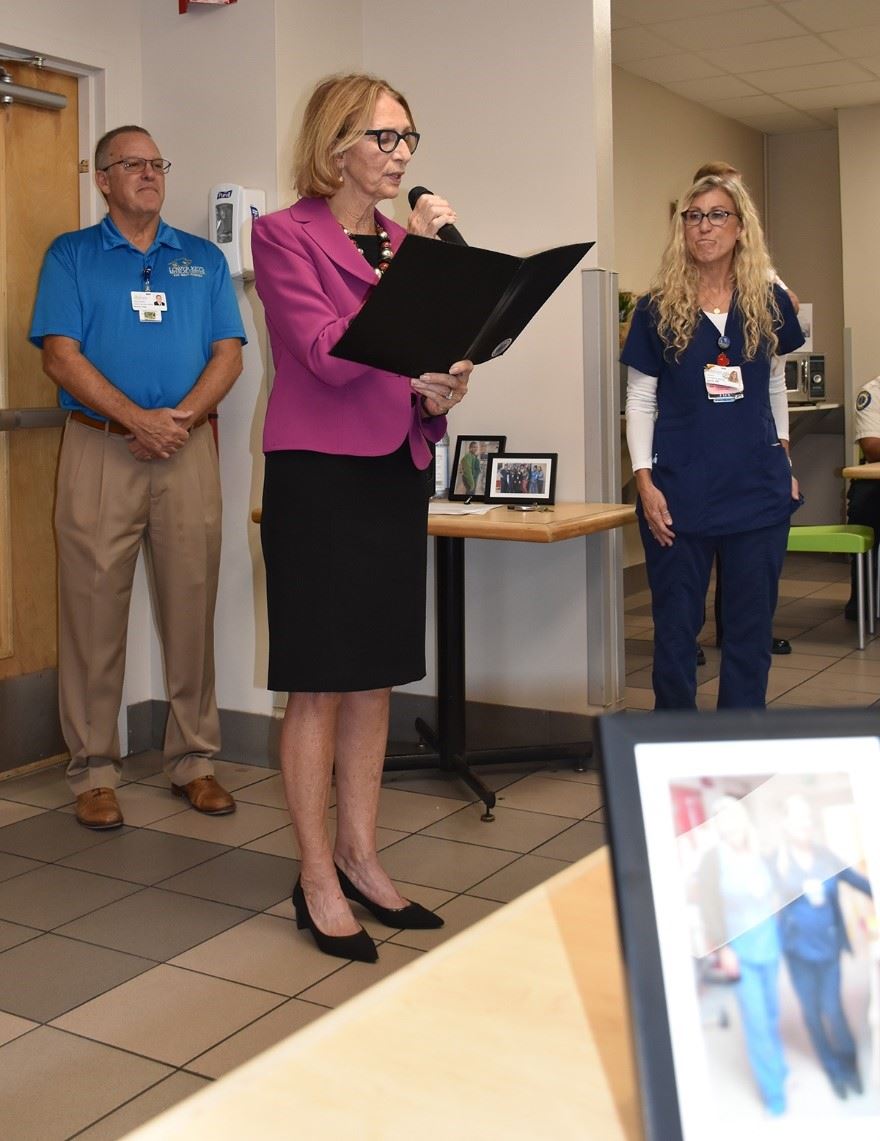 EMS Week - Mayor Proclamation at Hospital