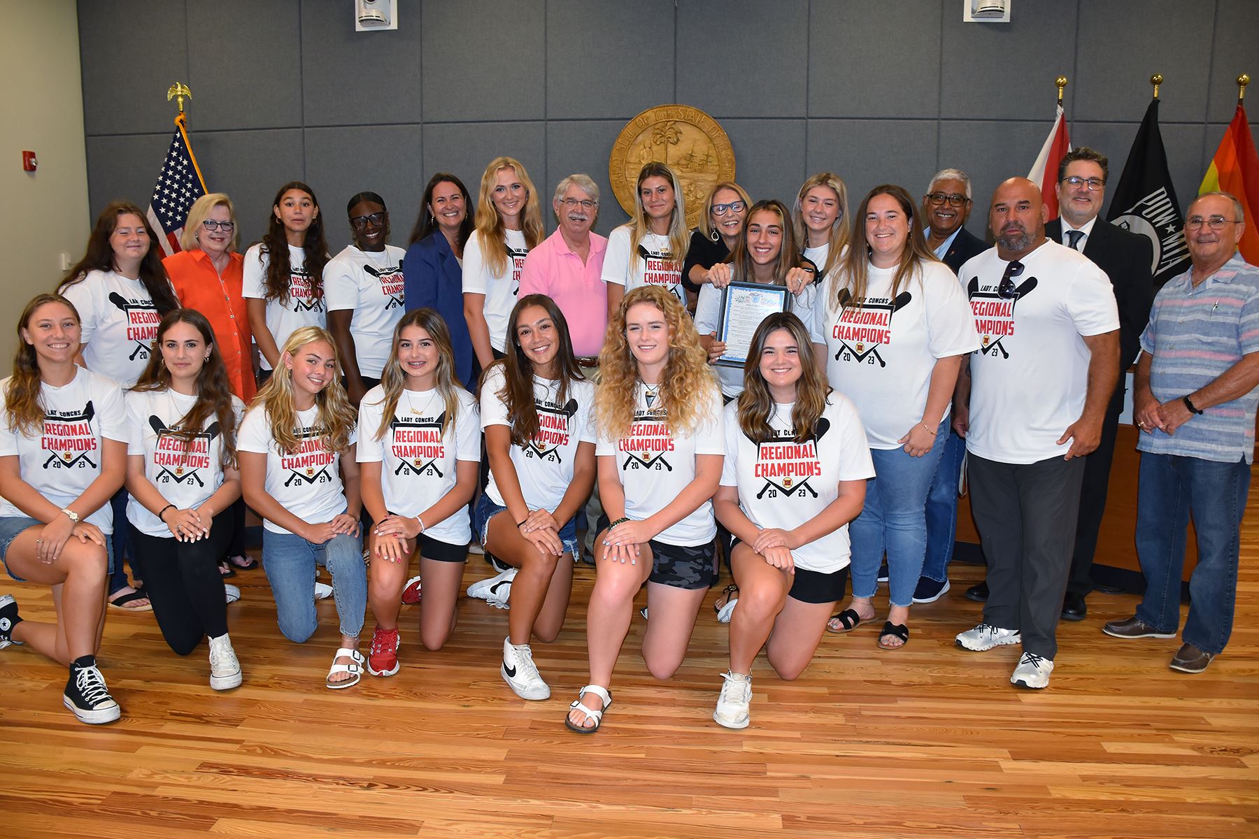 KWHS Lady Conchs Honored